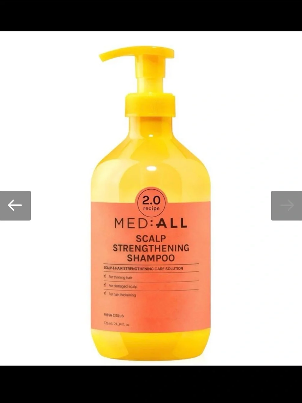 Med:all Scalp Strengthening Shampoo - Korean Beauty